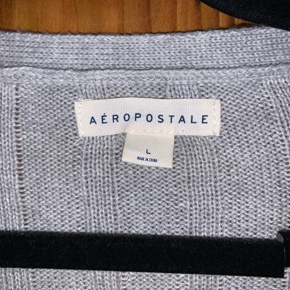 AEROPOSTALE | Ribbed Button Up Cardigan - Picture 5 of 5